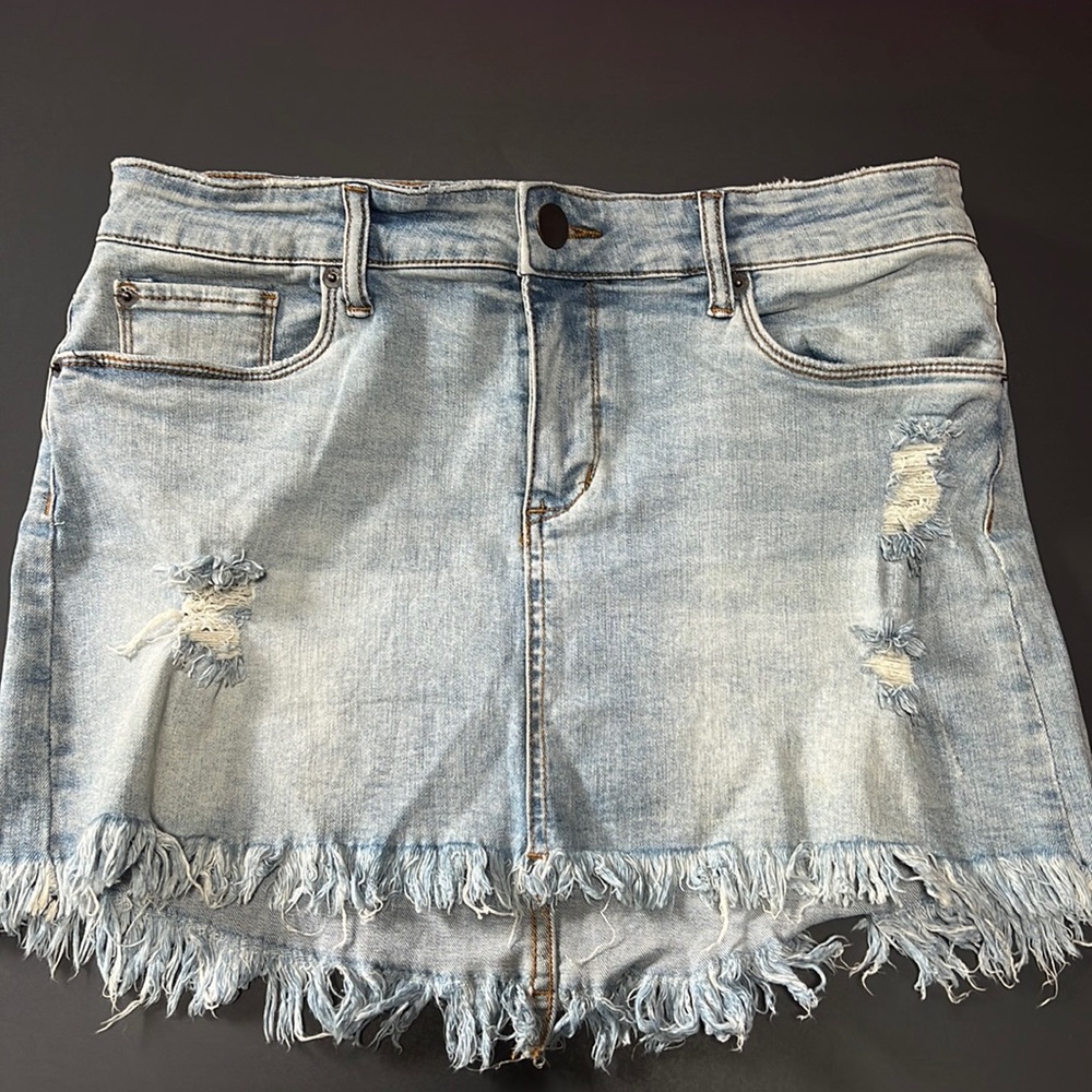 STS Blue 6 inch inseam Denim Skirt